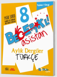8. Sınıf Becerikli Asistan Türkçe Aylık Dergiler Seti - Fenomen Yayınları