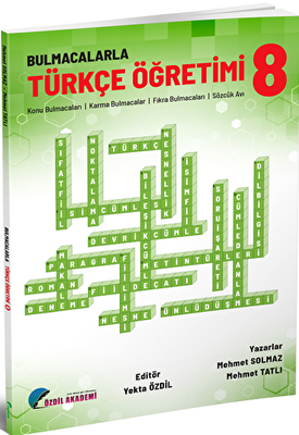 Özdil Akademi Yayınları 8. Sınıf Bulmacalarla Türkçe Öğretimi - 1