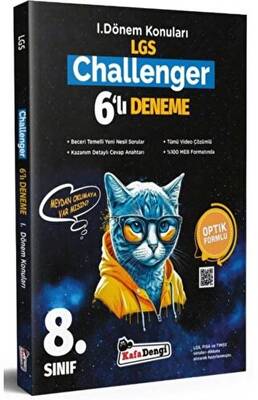 8. Sınıf Challenger İlk Dönem Konuları 6` lı Deneme - 1