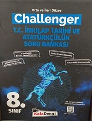 8. Sınıf Challenger T.C. İnkılap Tarihi ve Atatürkçülük Soru Bankası - Kafa Dengi Yayınları