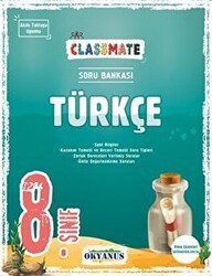 Okyanus Yayınları 8. Sınıf Classmate Türkçe Soru Bankası - Okyanus Yayınları