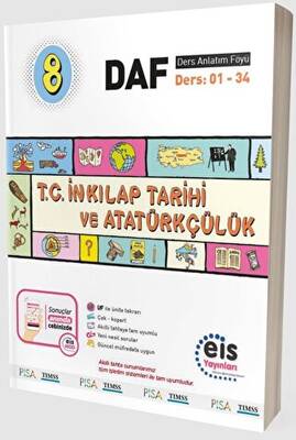 Eis Yayınları 8. Sınıf - DAF - T.C. İnkılap Tarihi ve Atatürkçülük - 1
