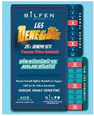 Bilfen Yayıncılık 8. Sınıf Denebil Din Kültürü 20`li Deneme Seti - 1