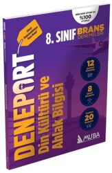 8. Sınıf Deneport Din Kültürü ve Ahlak Bilgisi Branş Denemesi - Muba Yayınları