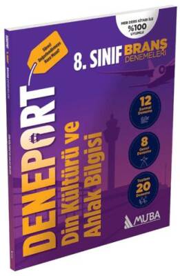 8. Sınıf Deneport Din Kültürü ve Ahlak Bilgisi Branş Denemesi - 1
