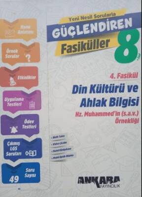 8. Sınıf Din Kültürü ve Ahlak Bilgisi 4. Fasikül - 1