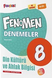 8. Sınıf Din Kültürü Ve Ahlak Bilgisi 40 Deneme - Fenomen Yayınları
