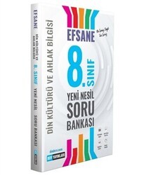DDY Yayınları 8. Sınıf Din Kültürü ve Ahlak Bilgisi Efsane Yeni Nesil Soru Bankası - DDY Yayınları