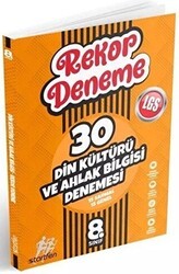 8. Sınıf Din Kültürü ve Ahlak Bilgisi Rekor Deneme - Startfen Yayınları