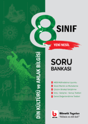 8. Sınıf Din Kültürü ve Ahlak Bilgisi Soru Bankası - Bilimetik Yayınları