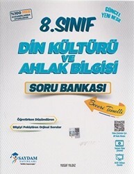 Saydam Yayınları 8. Sınıf Din Kültürü ve Ahlak Bilgisi Soru Kitabı - 1