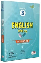 Editör Yayınevi 8. Sınıf English 1000 MG Test Book - Editör Yayınevi