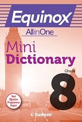 Tudem Yayınları - Bayilik 8. Sınıf Equinox All In One Mini Dictionary - Tudem Yayınları - Bayilik