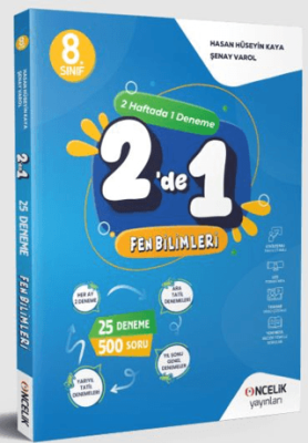 8. Sınıf Fen Bilimleri 2 Haftada 1 Deneme - 1