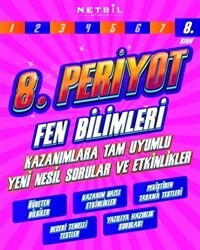 Netbil Yayıncılık 8. Sınıf Fen Bilimleri 8. Periyot Soru Bankası - Netbil Yayıncılık