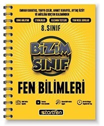 Startfen Yayınları 8. Sınıf Fen Bilimleri Bizim Sınıf Defter - Startfen Yayınları