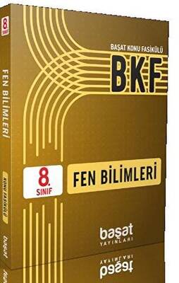 Başat Yayınları 8. Sınıf Fen Bilimleri Ders Fasikülü - 1