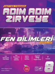 8. Sınıf Fen Bilimleri Fasikül Adım Adım Etkinlikli Konu Anlatımlı Soru Bankaları - Newton Yayınları