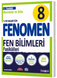 Fenomen Yayınları 8. Sınıf Fen Bilimleri Fenomen Mevsimler ve İklim 1. Fasikül Gama Yayınları - 1