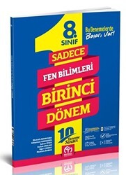 Model Eğitim Yayıncılık 8. Sınıf Fen Bilimleri Sadece Birinci Dönem Deneme - Model Eğitim Yayıncılık