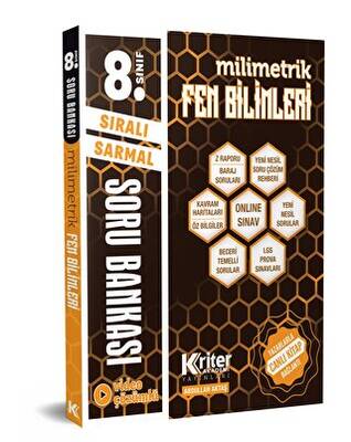 Kriter Akademi 8. Sınıf Fen Bilimleri Soru Bankası - 1