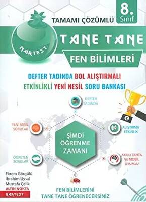 Nartest Yayınevi 8. Sınıf Fen Bilimleri Tane Tane Soru Bankası - 1