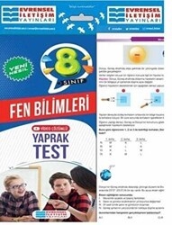 8. Sınıf Fen Bilimleri Yeni Nesil Video Çözümlü Yaprak Test - Evrensel İletişim Yayınları