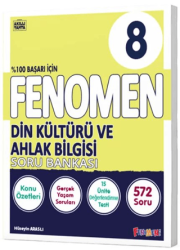 Fenomen Yayınları 8. Sınıf Fenomen Din Kültürü ve Ahlak Bilgisi Soru Bankası - 1