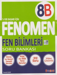Fenomen Yayınları 8. Sınıf Fenomen Fen Bilimleri B Soru Bankası Gama Okul Yayınları - 1