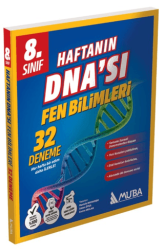 8. Sınıf Haftanın DNA`sı 32`li Fen Bilimleri Deneme - Muba Yayınları
