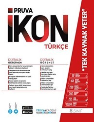 8. Sınıf İkon Türkçe Konu Anlatım Kitabı - Pruva Akademi