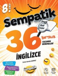8. Sınıf İngilizce 36 Haftalık Kazanım Denemeleri - Ünlüler Karması