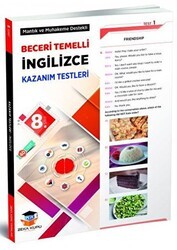 Zeka Küpü Yayınları 8. Sınıf İngilizce Beceri Temelli Kazanım Testleri - Zeka Küpü Yayınları
