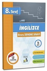 8. Sınıf İngilizce Branş Deneme Sınavı - Özdebir Yayınları