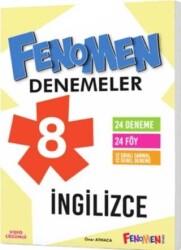 8. Sınıf İngilizce Branş Denemeleri - Fenomen Yayınları