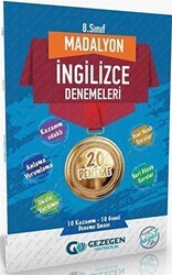 8. Sınıf İngilizce Madalyon 20 li Denemeleri - Gezegen Yayıncılık