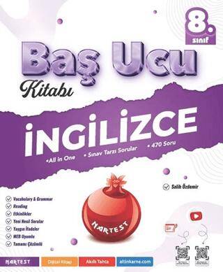 Nartest Yayınevi 8. Sınıf İngilizce Metaword Baş Ucu Kitabı - 1