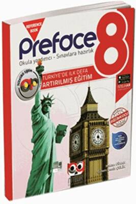 8. Sınıf İngilizce Preface Reference Book Artırılmış Konu Kitabı - 1