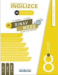 8. Sınıf İngilizce Sınav Modu 20 Deneme - Pruva Akademi