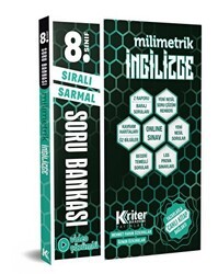 Kriter Akademi 8. Sınıf İngilizce Soru Bankası - Kriter Akademi