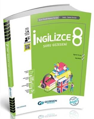 Gezegen Yayıncılık 8. Sınıf İngilizce Soru Gezegeni - 1