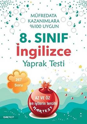 Nartest Yayınevi 8. Sınıf İngilizce Yaprak Testi - 1