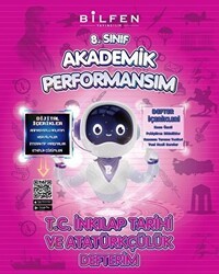 8. Sınıf İnkılap Tarihi ve Atatürkçülük Akademik Performansım Defterim - Bilfen Yayıncılık