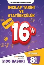 ONburda Yayınları 8. Sınıf İnkılap Yeni Nesil Branş Denemeleri - ONburda Yayınları