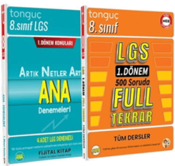8. Sınıf LGS 1. Dönem Full Tekrar Seti - Tonguç Akademi