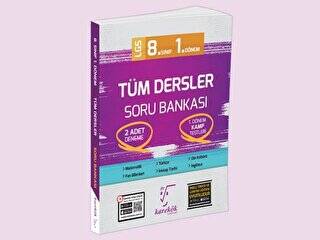 Karekök Yayıncılık 8. Sınıf LGS 1. Dönem Tüm Dersler Soru Bankası - 1