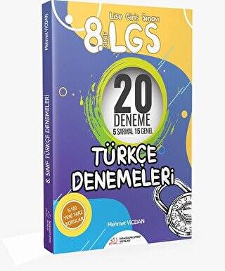 Paragrafın Şifresi Yayınları 8. Sınıf LGS 20 Türkçe Denemeleri - 1