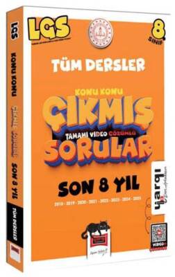 8. Sınıf LGS 2018-2025 Tüm Dersler Konu Konu Son 8 Yıl Çıkmış Sorular - 1