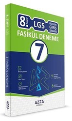 Azza Yayıncılık 8. Sınıf LGS 7 Fasikül Deneme - Azza Yayıncılık