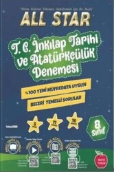 Newton Yayınları 8. Sınıf LGS All Star TC İnkılap Tarihi ve Atatürkçülük Deneme - Newton Yayınları